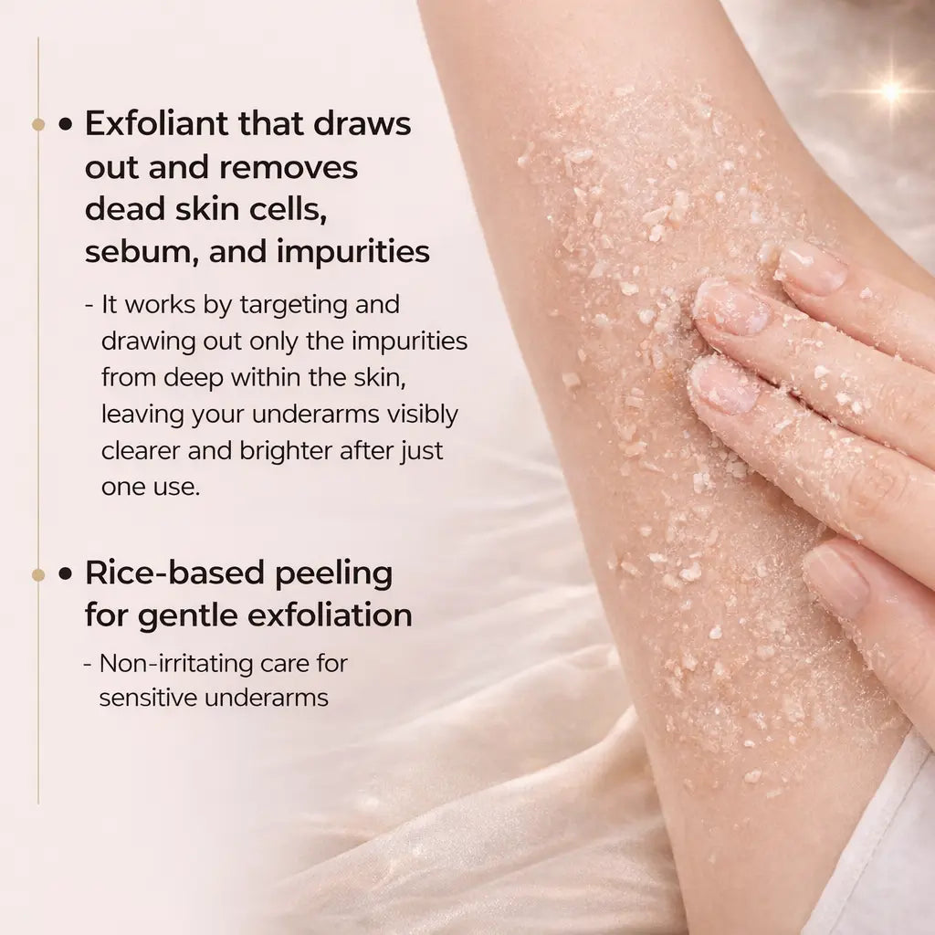Underarm Brightening Rice Exfoliant Ampoule